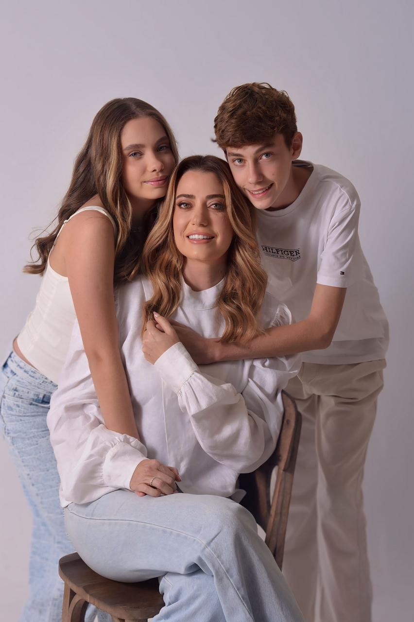 Ana Paula e família